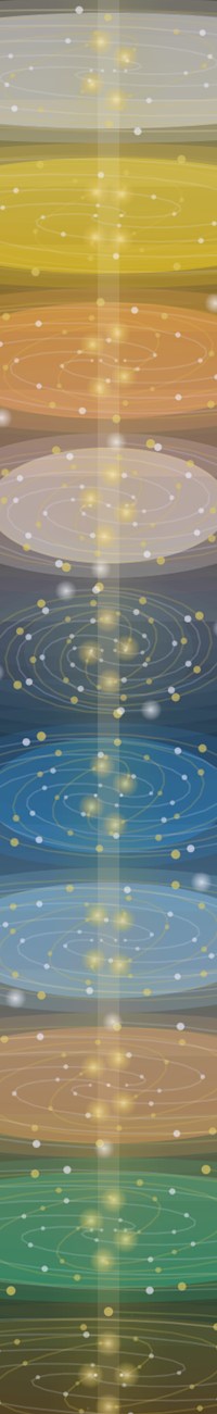 十层生命光谱的星光光柱